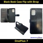 Flip Case Cover Leather Wallet with Strap For OnePlus 7 GM1901 Slim Fit Look